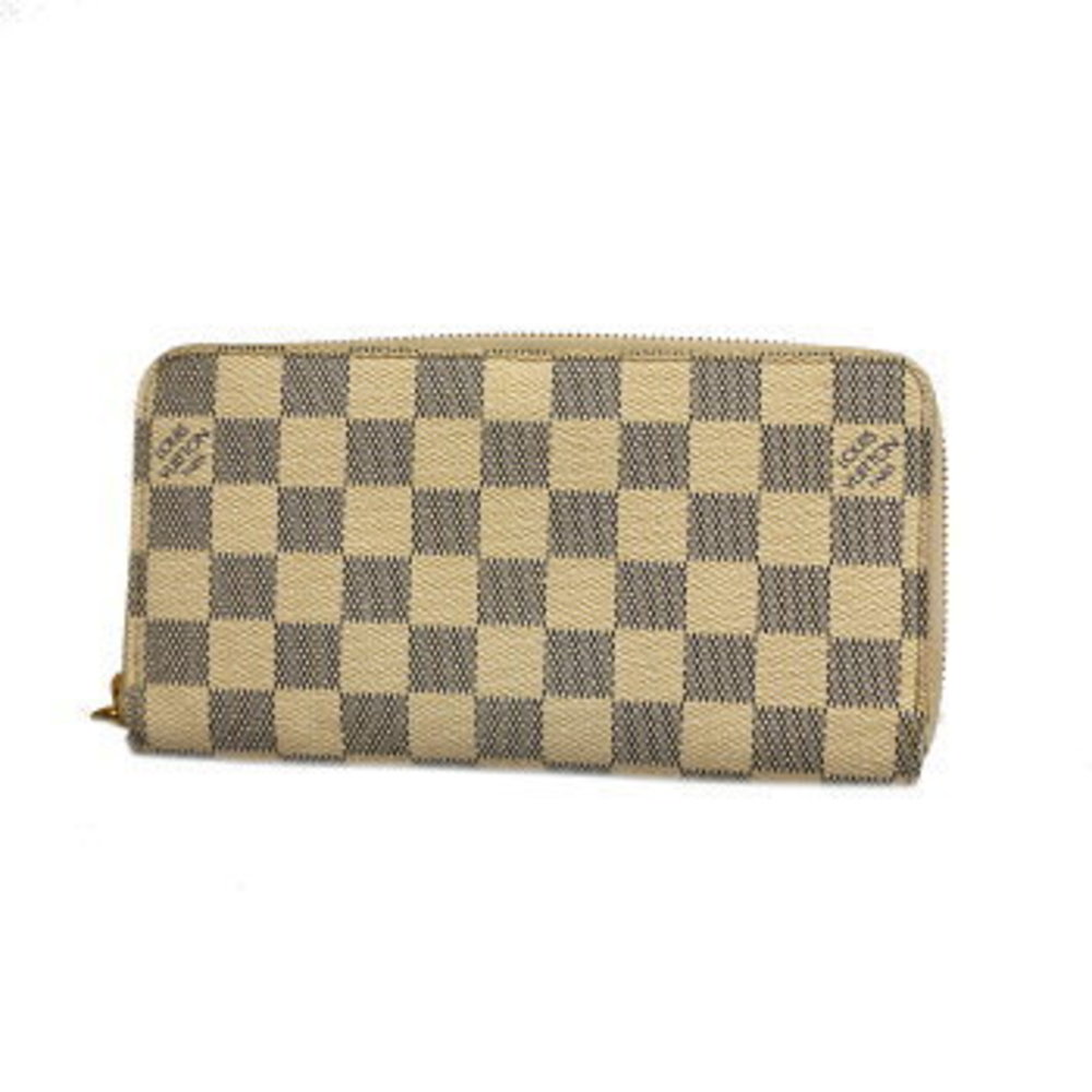 Louis Vuitton Damier Azur Zippy Bifold Long Wallet